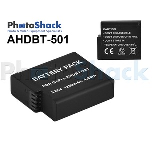 AHDBT501 Rechargeable Battery for GoPro Hero 5 / Hero 6 / Hero 7